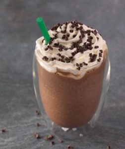 Iced coffee recipes: Peppermint mocha coffee frappuccino