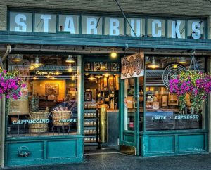 Original Starbucks at Seattle, USA