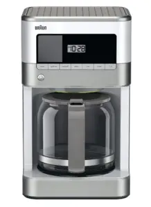 Braun KF6050WH BrewSense Drip Coffee Maker, White